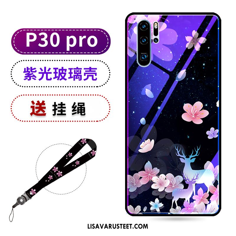 Huawei P30 Pro Kuoret Uusi Silikoni Violetti Tila Net Red Osta