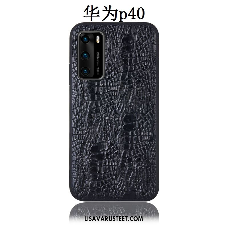 Huawei P40 Kuoret Krokotiili Puhelimen Aito Nahka Murtumaton All Inclusive Kauppa