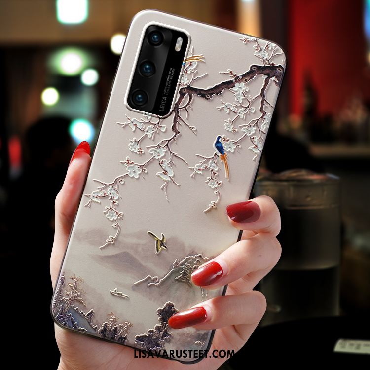 Huawei P40 Kuoret Suojaus Tide-brändi Puhelimen Persoonallisuus Murtumaton Osta