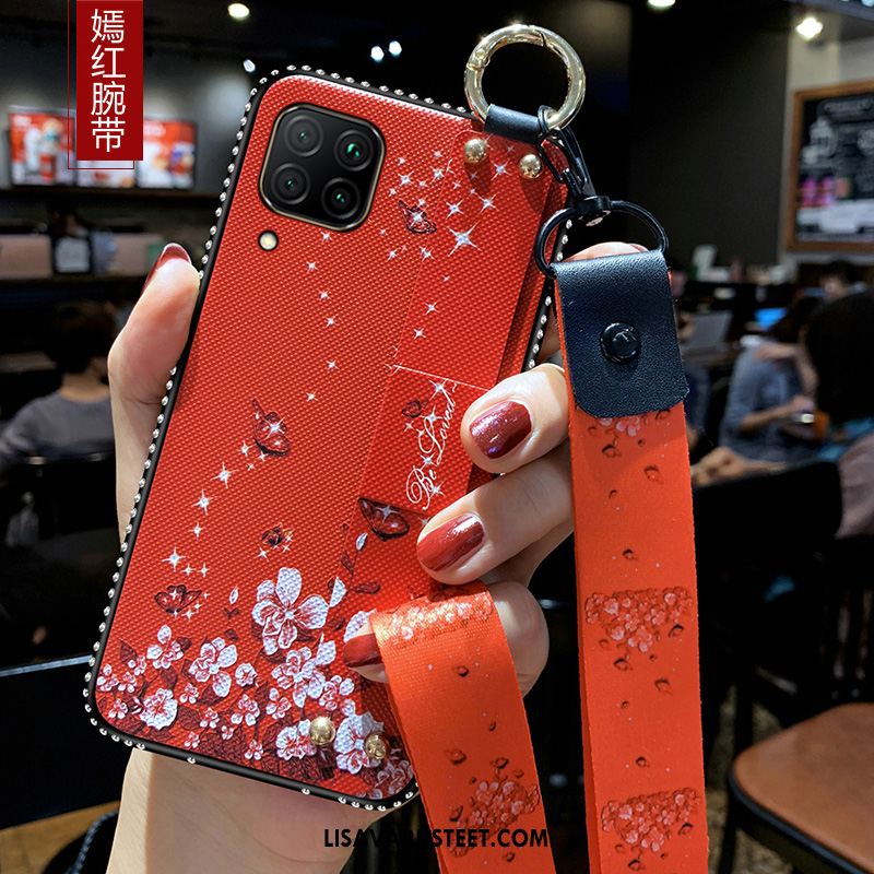 Huawei P40 Lite Kuoret Pehmeä Neste Rhinestone Inlay Luova Murtumaton Kuori Halpa