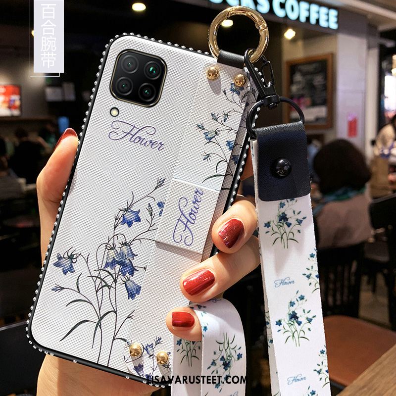 Huawei P40 Lite Kuoret Pehmeä Neste Rhinestone Inlay Luova Murtumaton Kuori Halpa