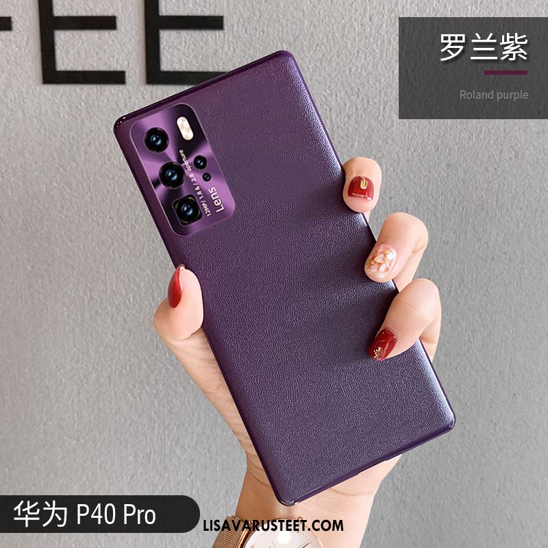 Huawei P40 Pro Kuoret Kova Net Red Uusi Kukkakuvio Nahka Myynti