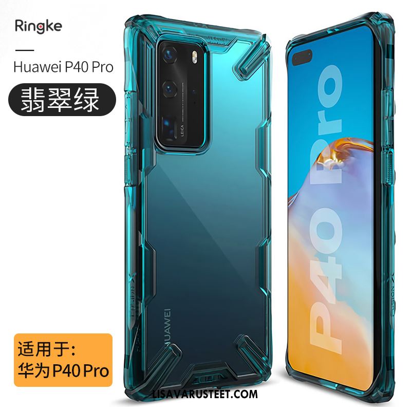 Huawei P40 Pro Kuoret Murtumaton Läpinäkyvä Ultra All Inclusive Silikoni Myynti