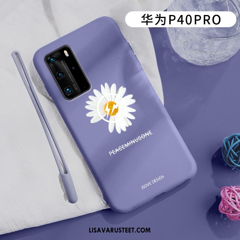 Huawei P40 Pro Kuoret Murtumaton Silikoni Tuuli Vihreä Kuori Netistä