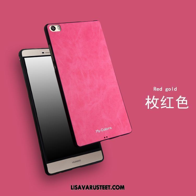 Huawei P8 Kuoret Kiinteä Väri Silikoni All Inclusive Väriset Kotelo Myynti