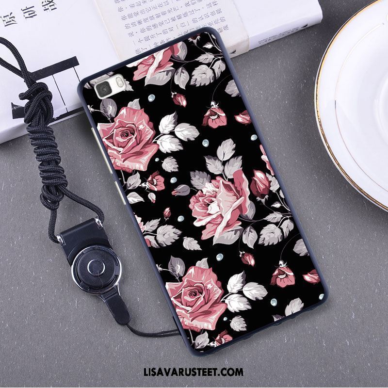 Huawei P8 Lite Kuoret Kuori Pehmeä Neste Kotelo Trendi Suojaus Alennus
