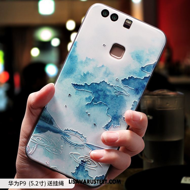 Huawei P9 Kuoret Murtumaton Kiinalainen Tyyli Puhelimen Luova Pehmeä Neste Alennus