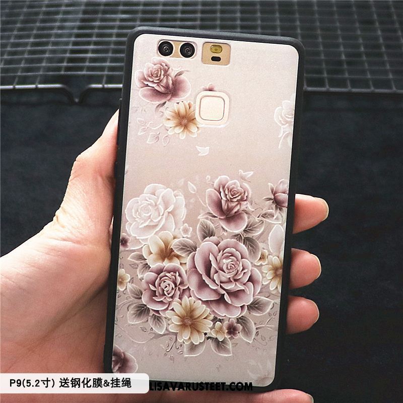 Huawei P9 Kuoret Murtumaton Luova Kuori Suojaus Pesty Suede Myynti