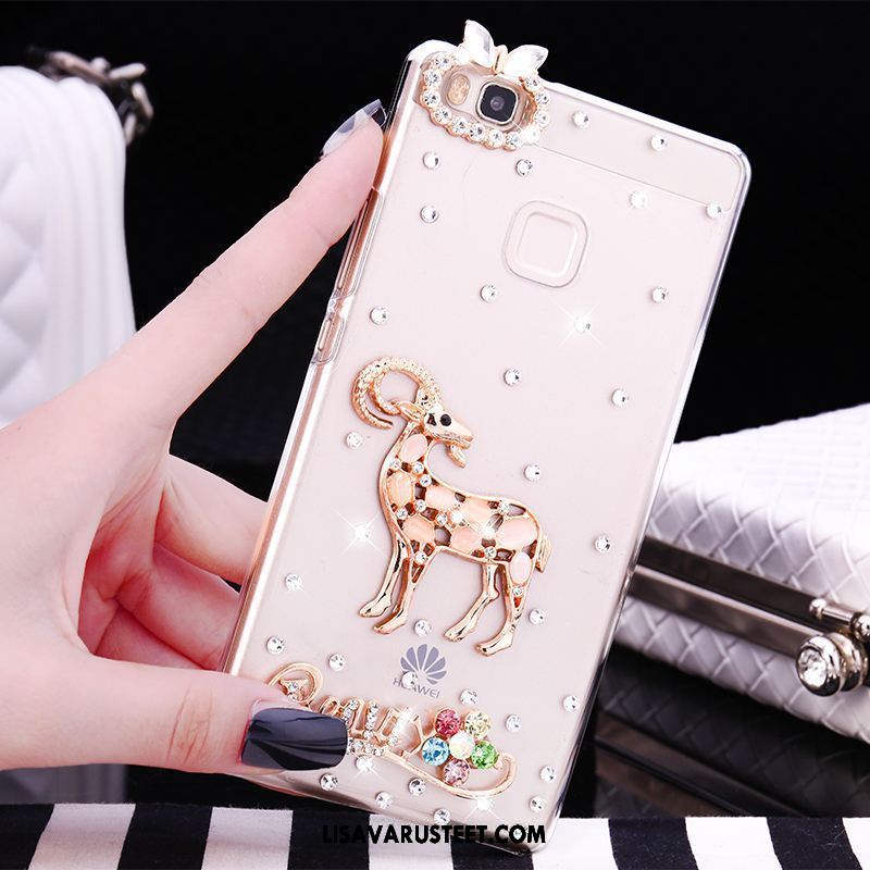 Huawei P9 Lite Kuoret Kova Puhelimen Kuori Kotelo Rhinestone Inlay Verkossa