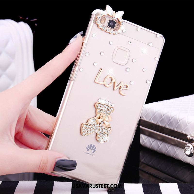 Huawei P9 Lite Kuoret Kova Puhelimen Kuori Kotelo Rhinestone Inlay Verkossa