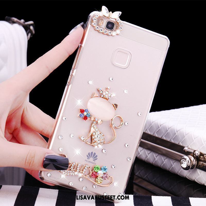 Huawei P9 Lite Kuoret Kova Puhelimen Kuori Kotelo Rhinestone Inlay Verkossa