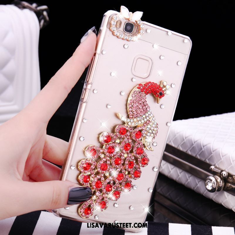 Huawei P9 Lite Kuoret Kova Puhelimen Kuori Kotelo Rhinestone Inlay Verkossa