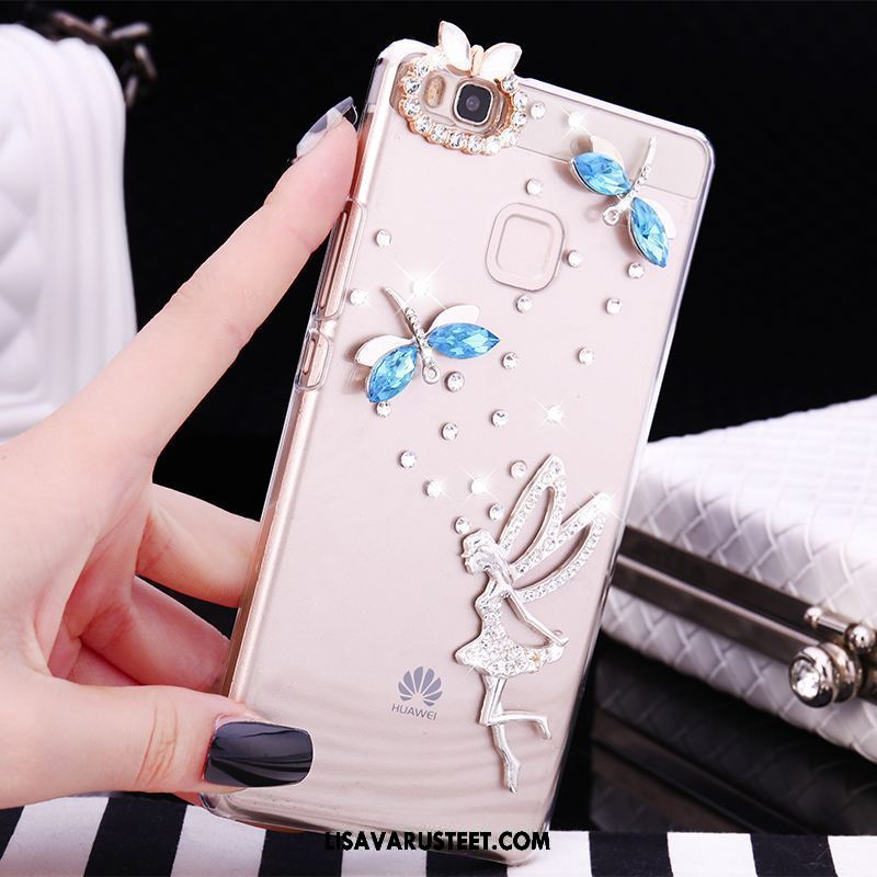 Huawei P9 Lite Kuoret Kova Puhelimen Kuori Kotelo Rhinestone Inlay Verkossa