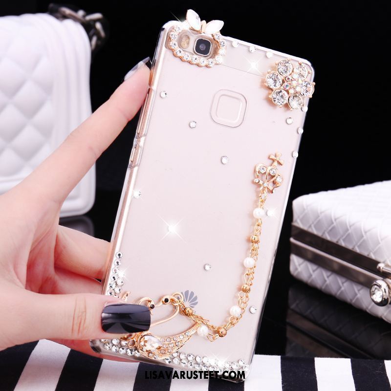 Huawei P9 Lite Kuoret Kova Puhelimen Kuori Kotelo Rhinestone Inlay Verkossa