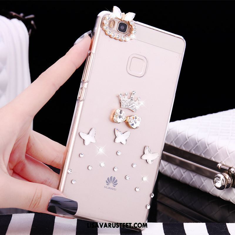 Huawei P9 Lite Kuoret Kova Puhelimen Kuori Kotelo Rhinestone Inlay Verkossa