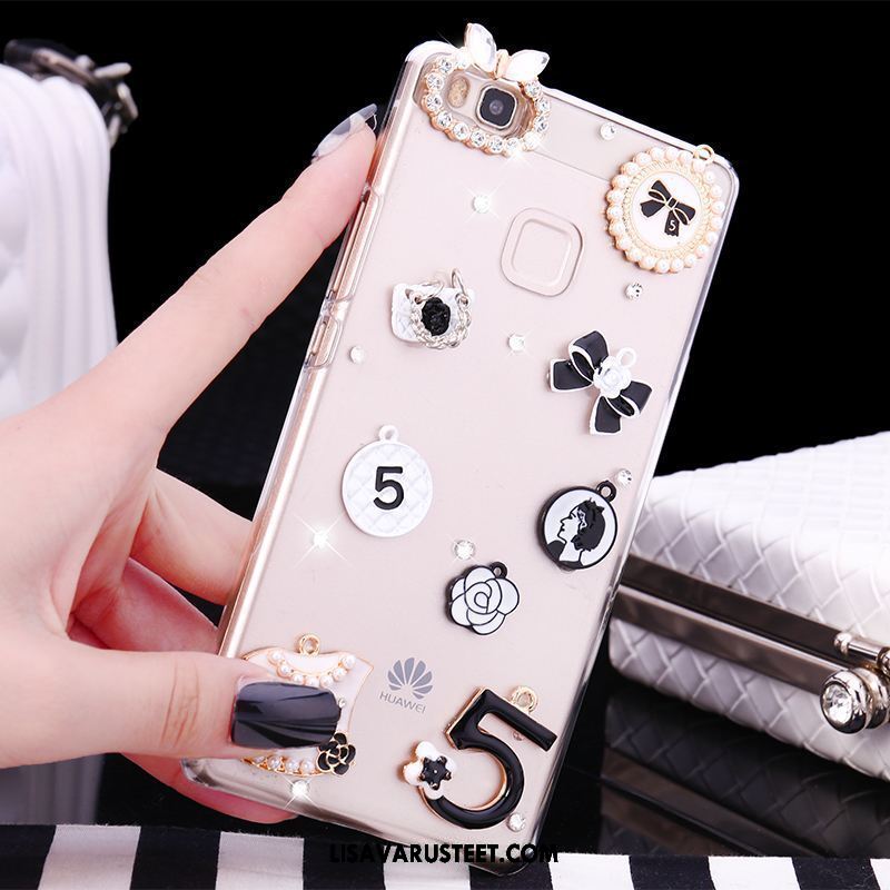 Huawei P9 Lite Kuoret Kova Puhelimen Kuori Kotelo Rhinestone Inlay Verkossa