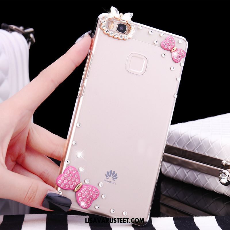 Huawei P9 Lite Kuoret Kova Puhelimen Kuori Kotelo Rhinestone Inlay Verkossa