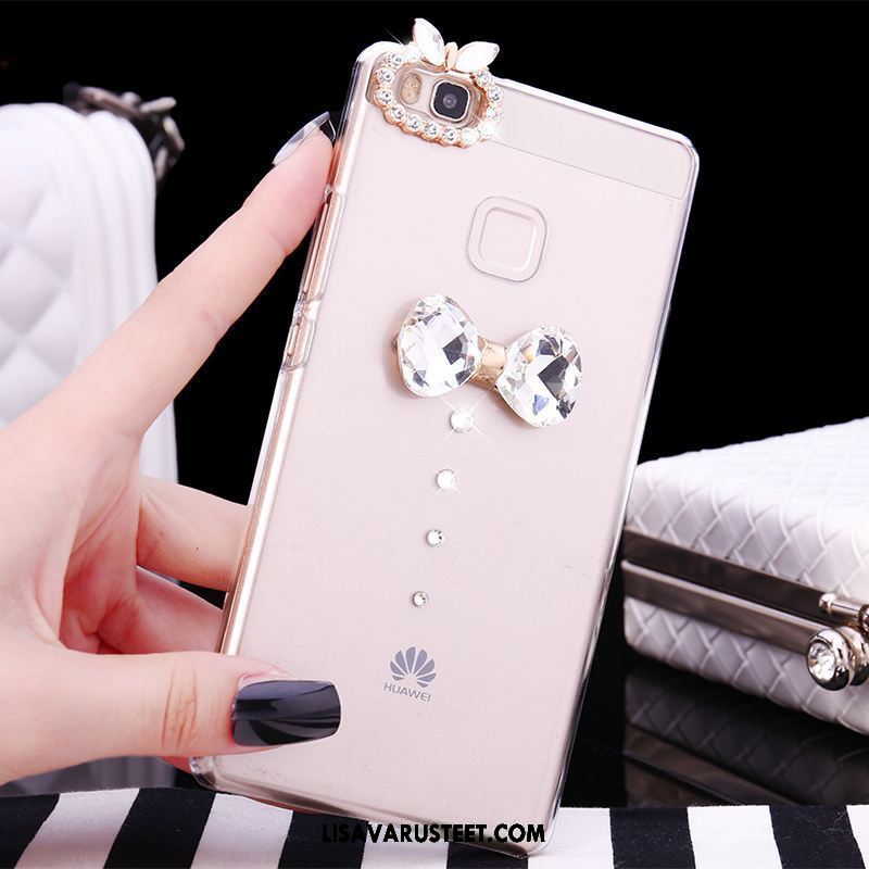 Huawei P9 Lite Kuoret Kova Puhelimen Kuori Kotelo Rhinestone Inlay Verkossa