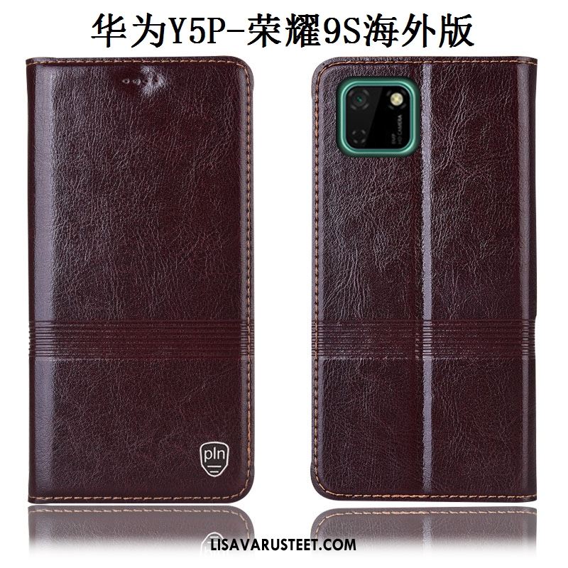 Huawei Y5p Kuoret Kuori Nahkakotelo Suojaus All Inclusive Murtumaton Myynti