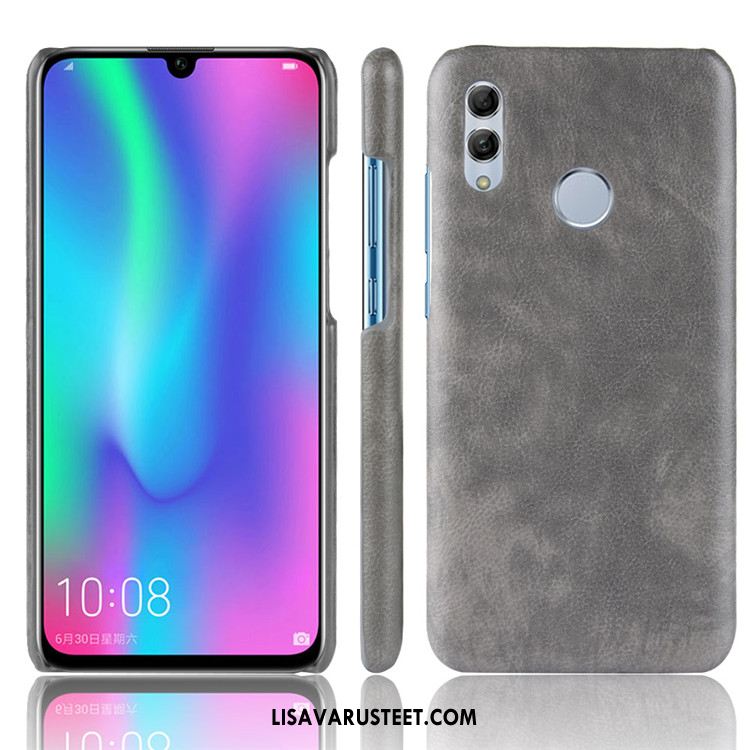 Huawei Y7 2019 Kuoret Suojaus Kova Puhelimen Kukkakuvio Litsi Kuori Tarjous