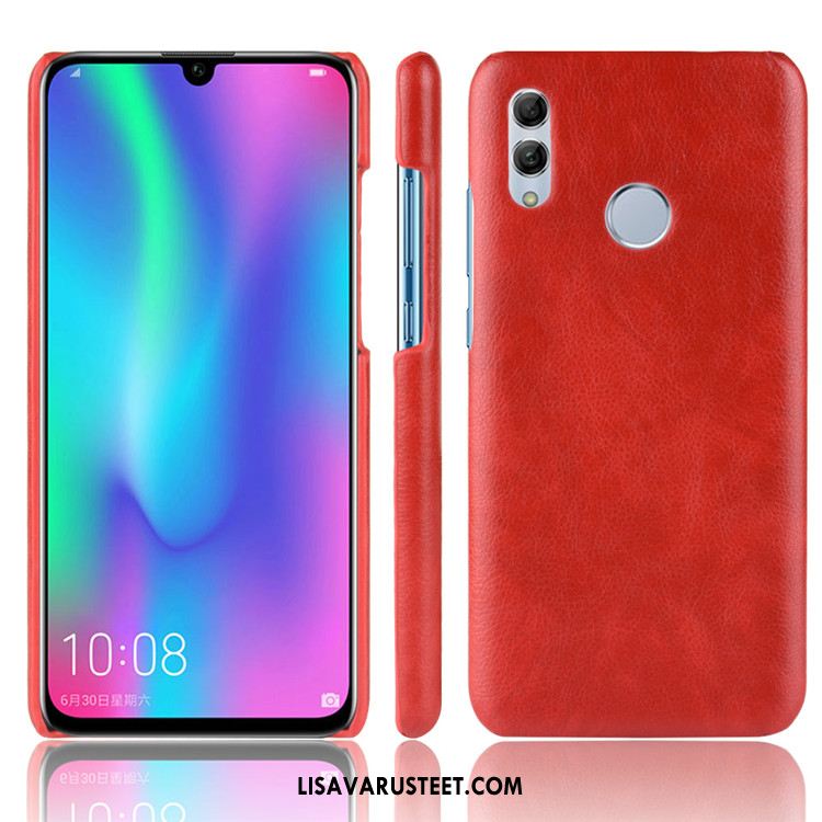 Huawei Y7 2019 Kuoret Suojaus Kova Puhelimen Kukkakuvio Litsi Kuori Tarjous