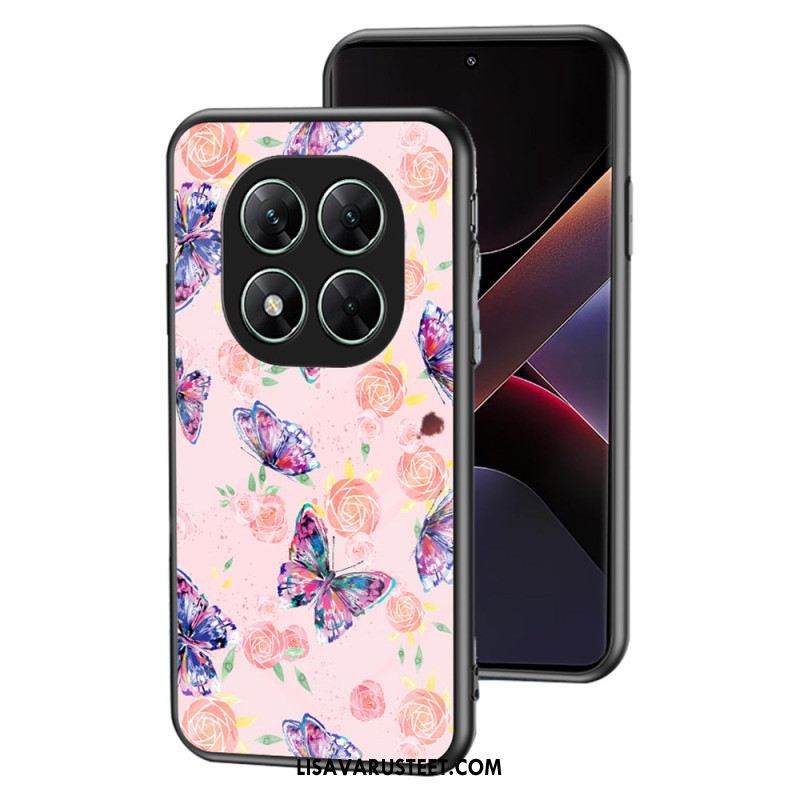 Hülle Xiaomi Redmi Note 14 Pro 5g Handyhülle Schmetterlings-serie