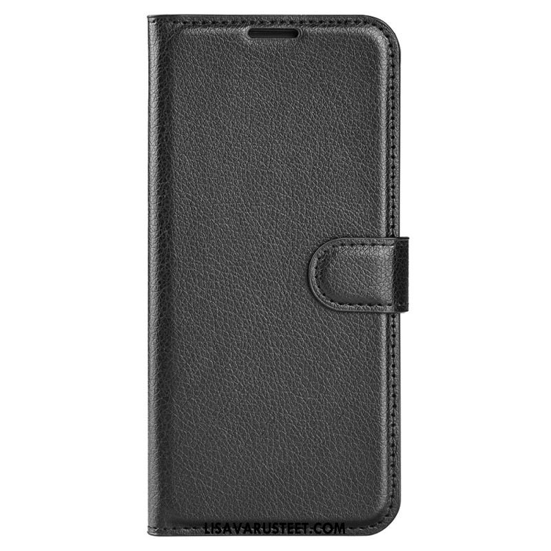 Kotelot Huawei Nova 11 Pro Classic Litchi Faux Leather