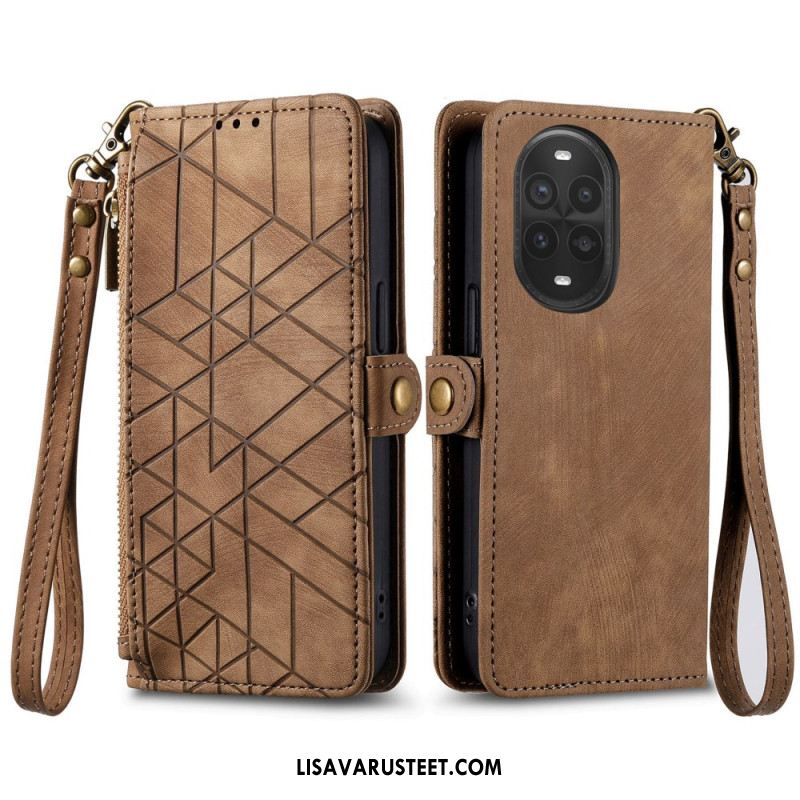 Kotelot Huawei Nova 13 Pro Vetoketjullinen Lompakko Suojakuori