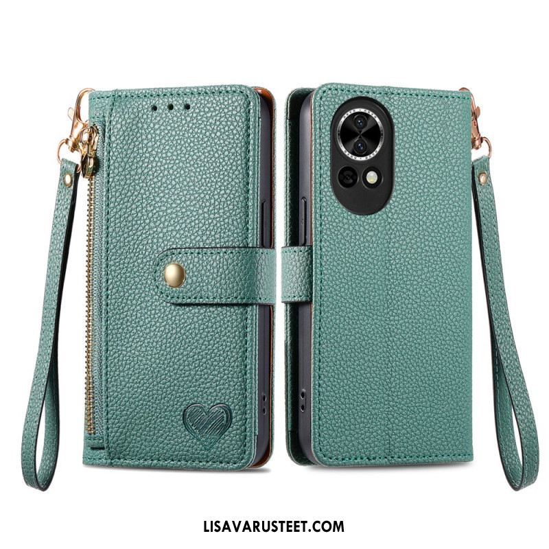 Kotelot Huawei Nova 13 Rfid-sydänlompakko