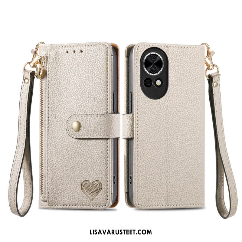 Kotelot Huawei Nova 13 Rfid-sydänlompakko