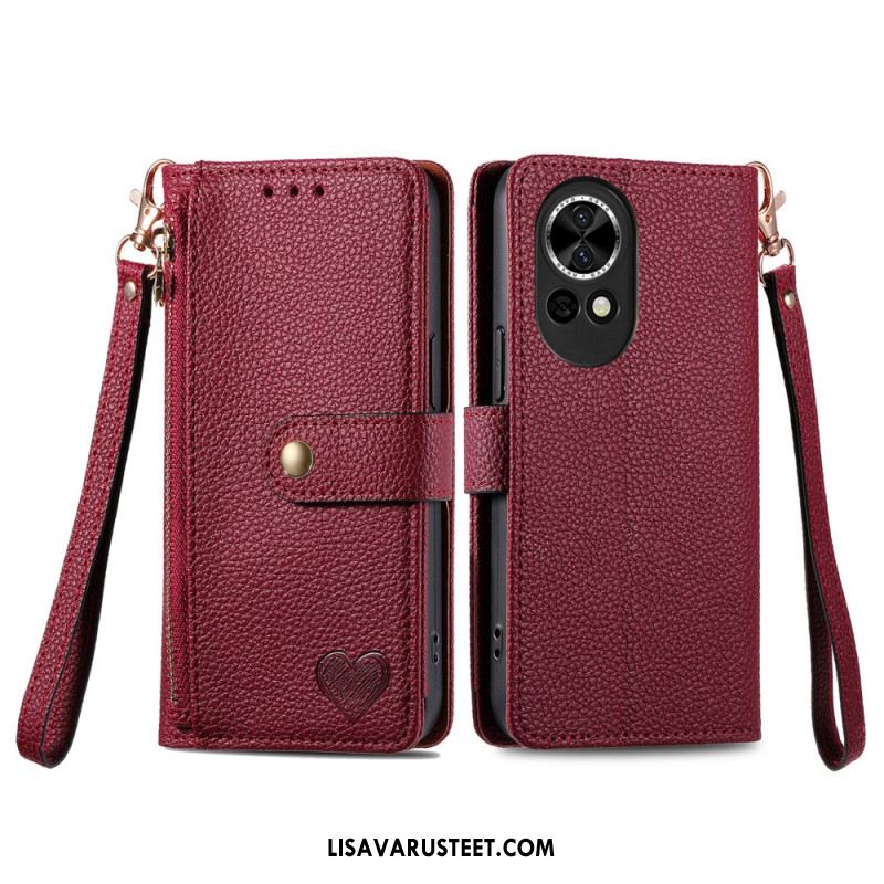 Kotelot Huawei Nova 13 Rfid-sydänlompakko