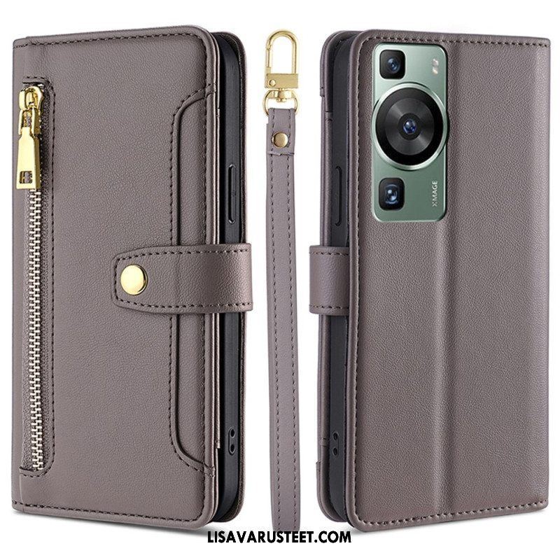 Kotelot Huawei P60 Pro Nauha Ja Olkahihna