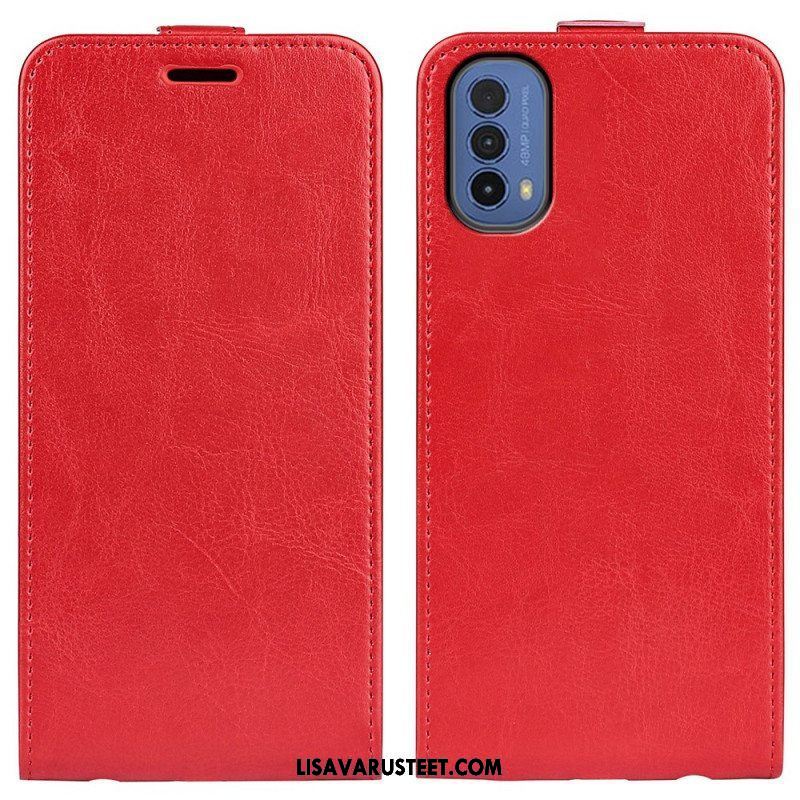 Kotelot Moto E40 / E30 / E20 Taitettava Retro