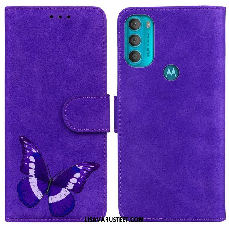 Kotelot Moto G71 5G Skin Touch Butterfly