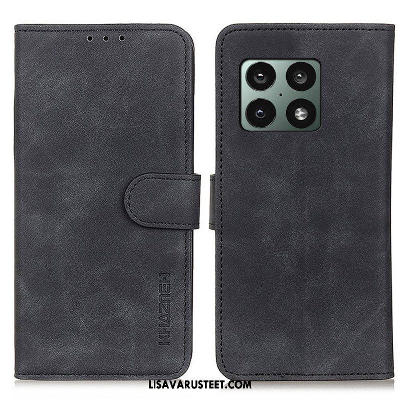 Kotelot OnePlus 10 Pro 5G Matta Vintage Leather Effect Khazneh