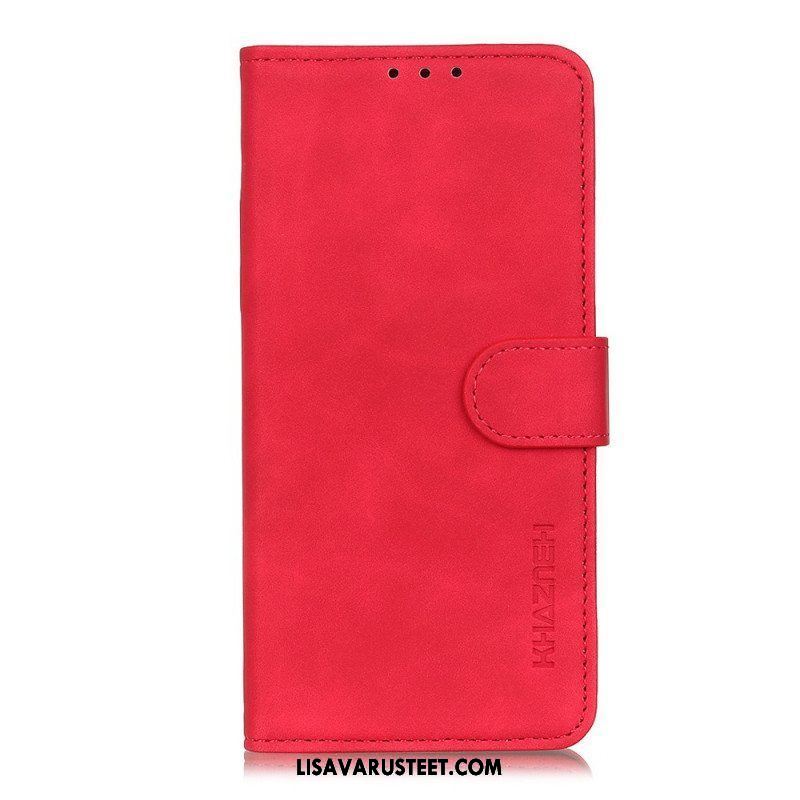 Kotelot OnePlus 10 Pro 5G Matta Vintage Leather Effect Khazneh