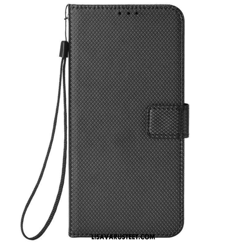 Kotelot OnePlus 10T 5G Suojaketju Kuori Tyylikäs Strappy Faux Leather