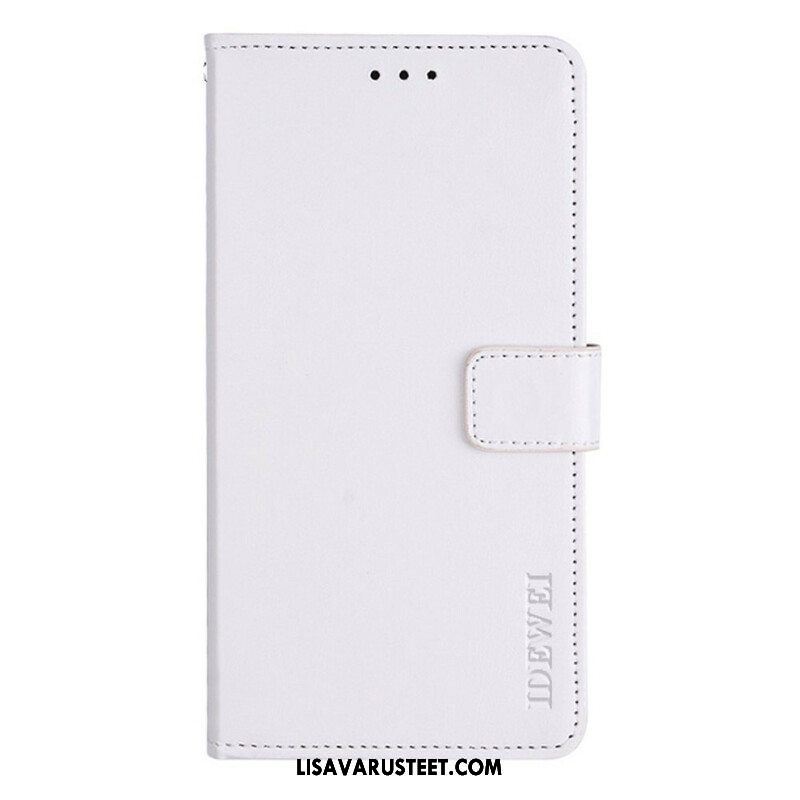 Kotelot OnePlus Nord 2 5G Nahkajäljitelmä Idewei