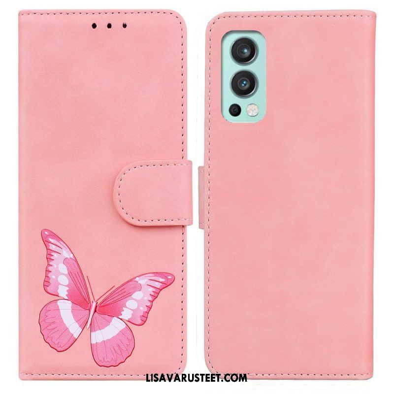 Kotelot OnePlus Nord 2 5G Skin Touch Butterfly