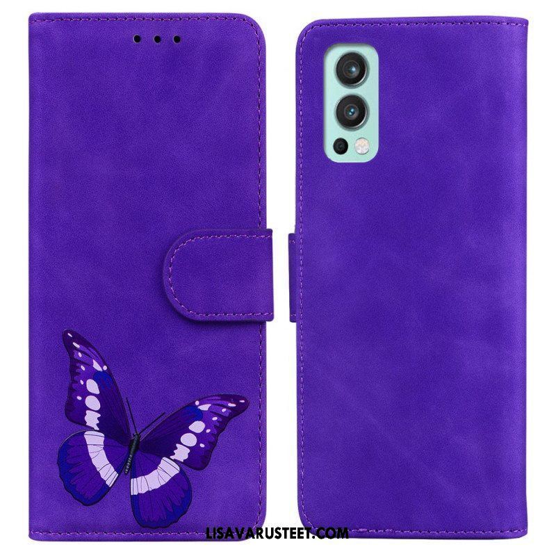 Kotelot OnePlus Nord 2 5G Skin Touch Butterfly