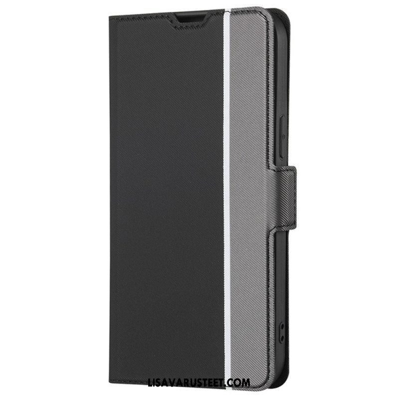 Kotelot OnePlus Nord CE 2 Lite 5G Kaksivärinen Nahkatyyli