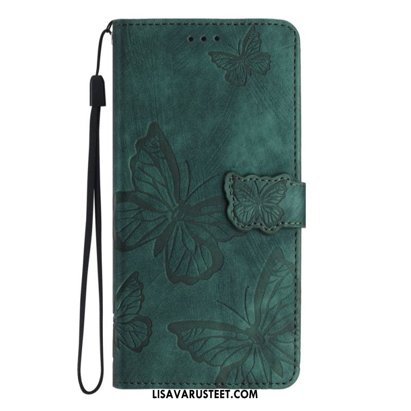 Kotelot Oneplus 13 Perhosmokkanahkaefekti Suojakuori