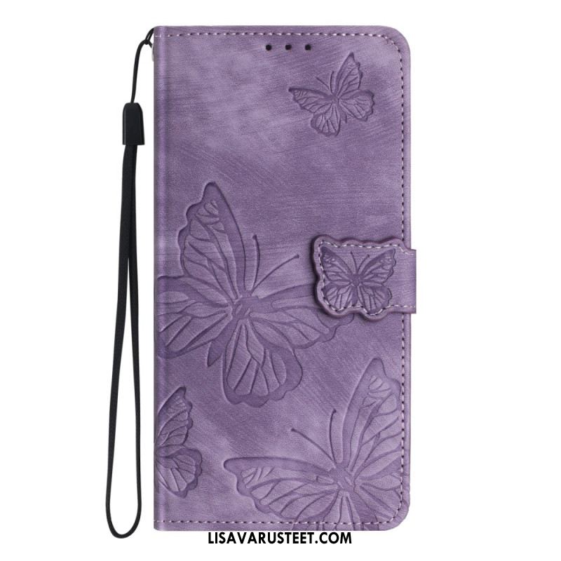 Kotelot Oneplus 13 Perhosmokkanahkaefekti Suojakuori