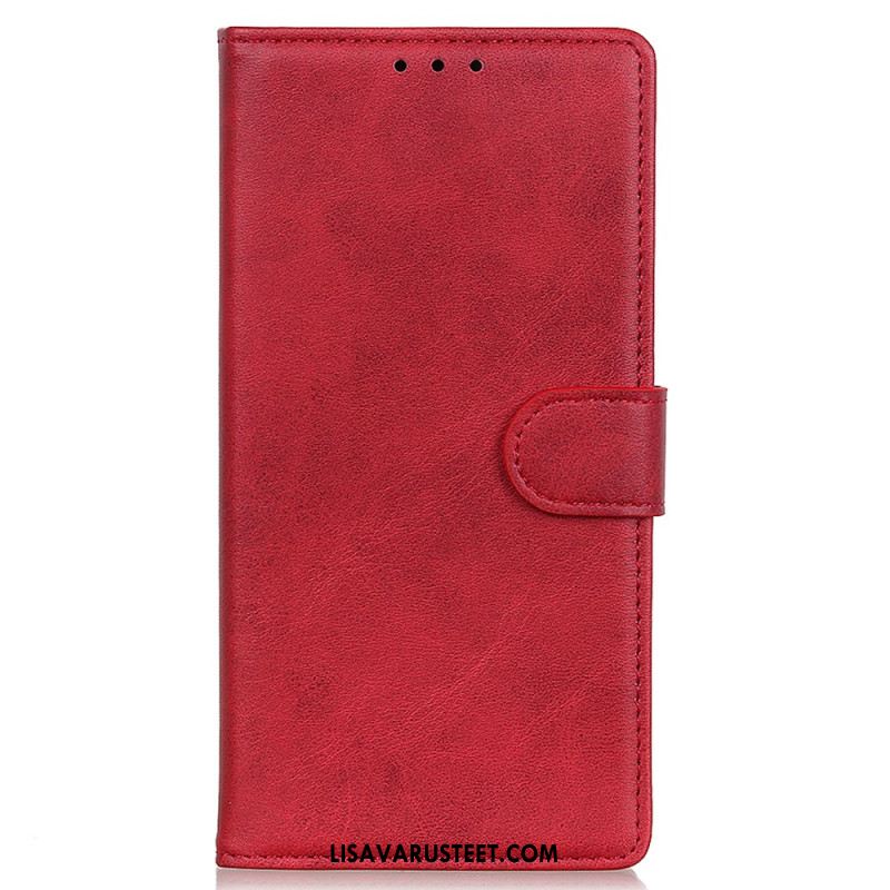 Kotelot Oneplus 13r Keinonahka Mattapintainen Suojakuori