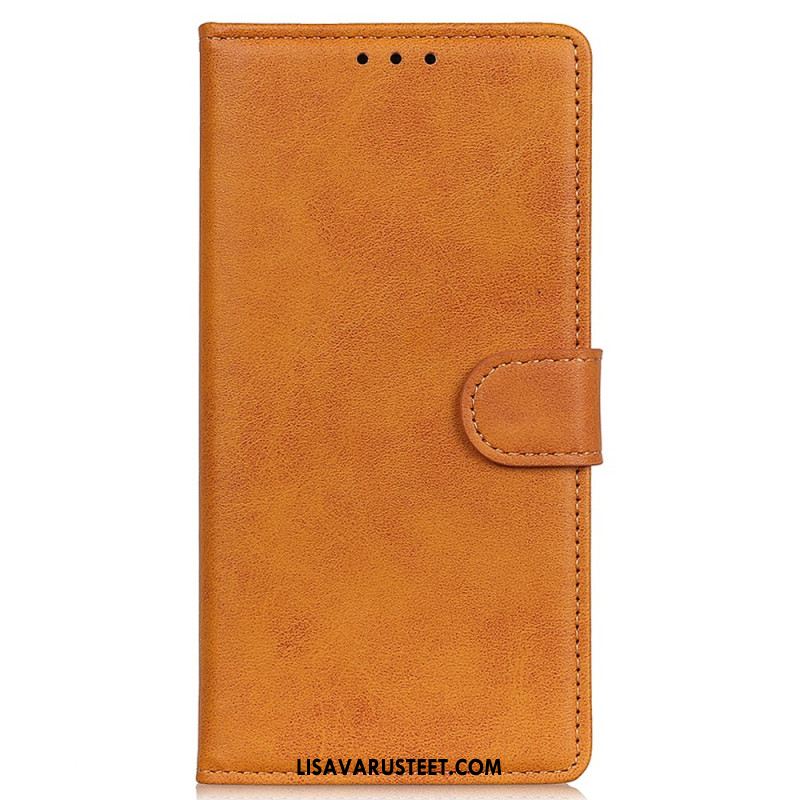 Kotelot Oneplus 13r Keinonahka Mattapintainen Suojakuori