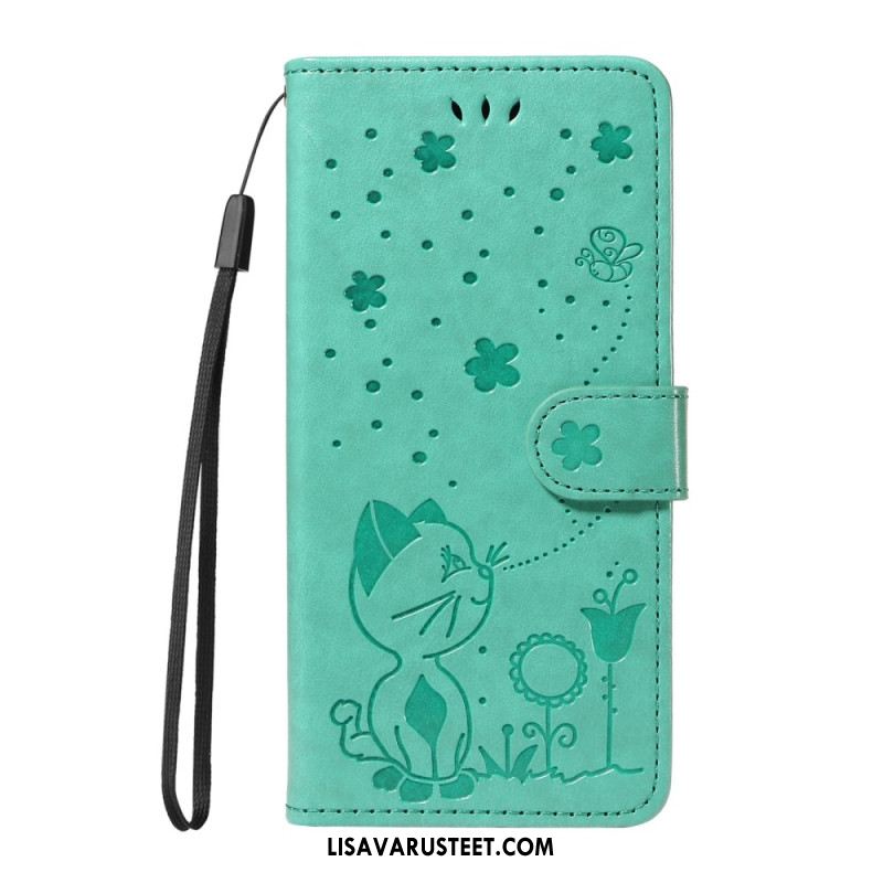 Kotelot Oneplus 13r Kissa Ja Mehiläinen Suojakuori