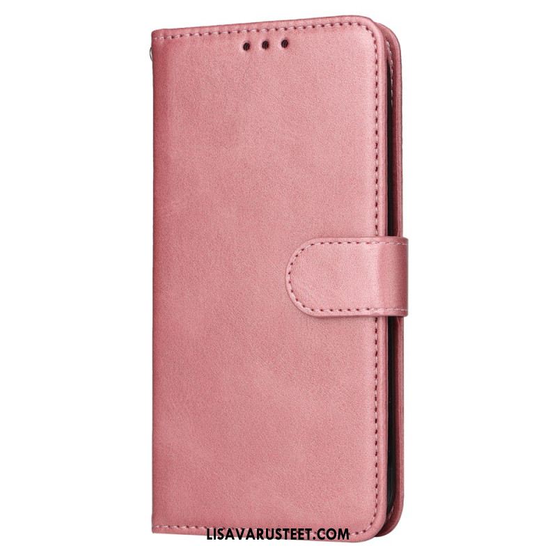 Kotelot Oneplus 13r Puhelinkuoret Yksivärinen Nahkaefektiranneke