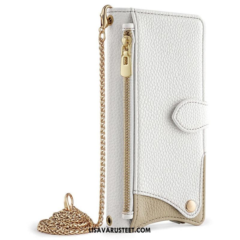 Kotelot Oneplus 15 Lompakko Ketjuolkahihnalla