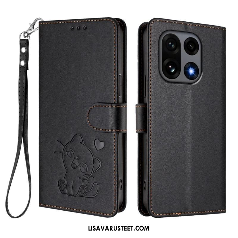 Kotelot Oneplus 15 Pieni Kissa Hihnalla