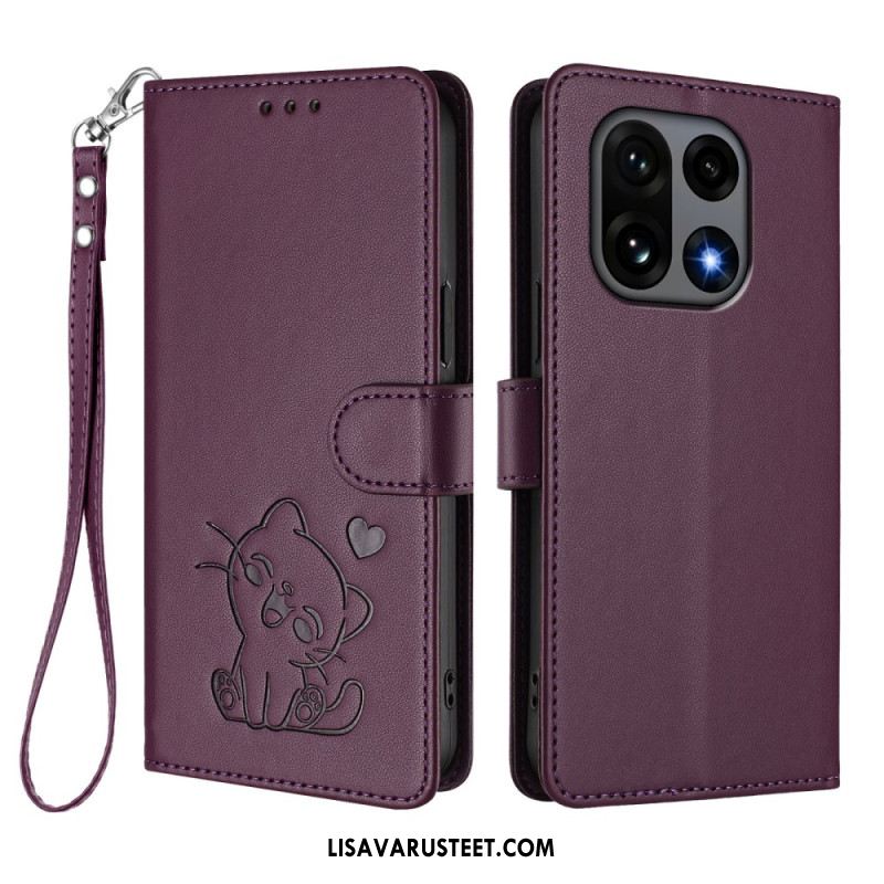 Kotelot Oneplus 15 Pieni Kissa Hihnalla